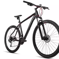 Велосипед Aspect AIR PRO 27.5 16" Черно-красный (2022)