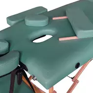Складной массажный стол DFC NIRVANA, Optima, зеленый