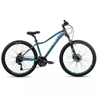 Велосипед Aspect AURA 27.5 14.5" Серо-бирюзовый (2022)