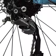 Велосипед Aspect AURA 27.5 16" Серо-бирюзовый (2022)