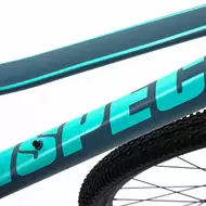 Велосипед Aspect AURA 27.5 16" Серо-бирюзовый (2022)