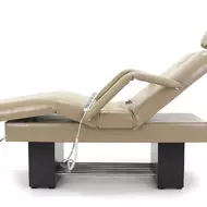Стационарный массажный стол Med-Mos ММКМ-2 (КО-155Д), кремовый
