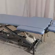 Стационарный массажный стол Fysiotech Standard X1 65 см, фиолет/серая рама