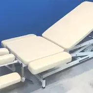Стационарный массажный стол Fysiotech Professional X-1 65 см, топлёное молоко
