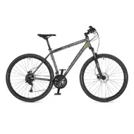 Велосипед Author Vertigo 18" (22) серебро/салатовый/черный