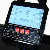 Электромагнитный велотренажер Sportop U80-LCD, вертикальный