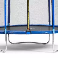 Батут DFC Trampoline Fitness 8 ft наружн.сетка, синий (244 см)