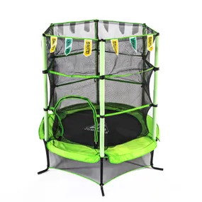 Батут DFC JUMP KIDS 55" зелёный, сетка (137 см)