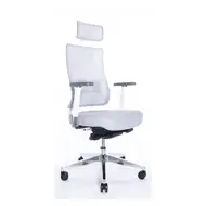 Эргономичное кресло Falto X-TRANS XTR 11WAL-AL (каркас белый, спинка серая, сиденье серое)