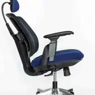 Ортопедическое кресло Falto ORTO-BIONIC A92 MESH BK-BL (черный каркас / сетка ткань BLUE)