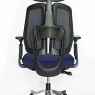 Ортопедическое кресло Falto ORTO-BIONIC A92 MESH BK-BL (черный каркас / сетка ткань BLUE)