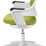 Эргономичное кресло Falto ROBO SY-1101 (Спинка/сидение зеленое/каркас белый)