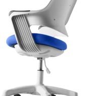 Эргономичное кресло Falto ROBO SY-1101 (Спинка/сидение синее/каркас белый)