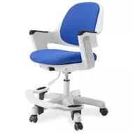 Эргономичное кресло Falto ROBO SY-1101 (Спинка/сидение синее/каркас белый)
