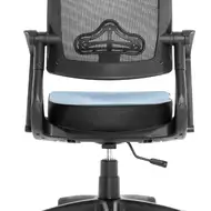 Эргономичное кресло Falto ROBO С-250 SY-1208-BK-BL (каркас черный / спинка сетка черная / сиденье ткань синяя)