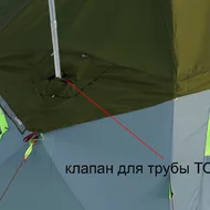 Палатка Лотос КубоЗонт 6 Классик + доп. аксессуары