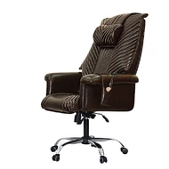 Офисное массажное кресло Ego President EG1005 Шоколад (Арпатек)