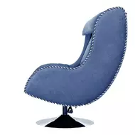 Офисное массажное кресло Ego Max Comfort EG3003 Синий (Микрошенилл)