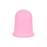 Массажер для тела силиконовый, розовый, 5х5 см