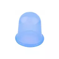 Массажер для тела силиконовый, голубой, 5х5 см