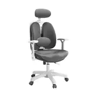 Ортопедическое кресло Falto Inno Health SY-1264 W-GY (каркас белый / спинка ткань серая / сиденье ткань серая)