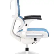 Ортопедическое кресло Expert VISION VIM01-W-Т-04 (каркас белый / сетка голубая)