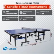 Теннисный стол Scholle TТ800 Tournament