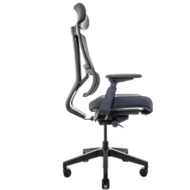 Эргономичное кресло Falto G2-PRO GTP11KAL/BK-BK (каркас черный, спинка черная, сидение черное)
