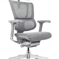 Эргономичное кресло Falto IOO 2 PRO ELECTRO (серый каркас / сетка свет. T-168-B2, электро мех., крестовина металл)