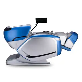 Массажное кресло Cozzia Quantum Blue & Silver