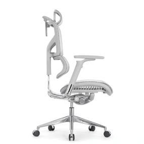 Эргономичное кресло Falto Sail 2 (динамичный поясничный упор, подлокотники 6D (360), сетка, светлый)