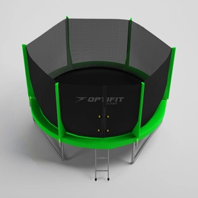 Батут Optifit Jump 6 ft 1.83 м, зеленый